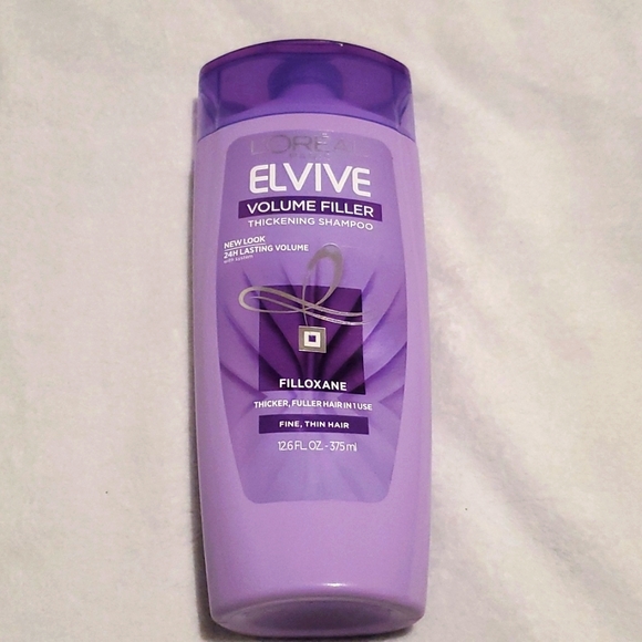 2 L'Oreal Paris Elvive Volume Filler Thickening Shampoo, 12.6 fl oz - Picture 2 of 2